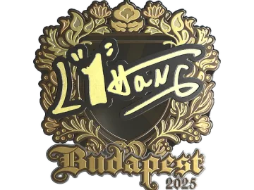 Sticker | L1haNg (Gold) | Budapest 2025