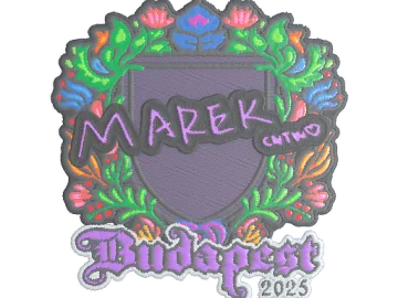 Sticker | Marek (Embroidered) | Budapest 2025