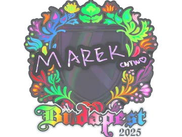 Sticker | Marek (Holo) | Budapest 2025