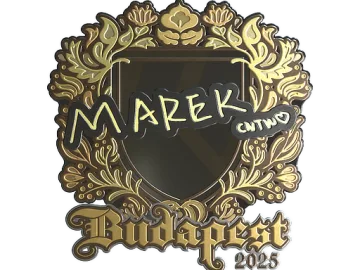 Sticker | Marek (Gold) | Budapest 2025