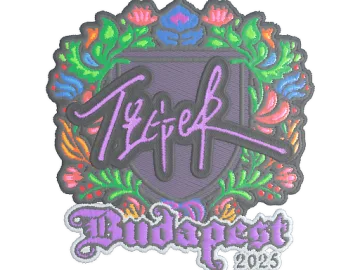 Sticker | Tiger (Embroidered) | Budapest 2025