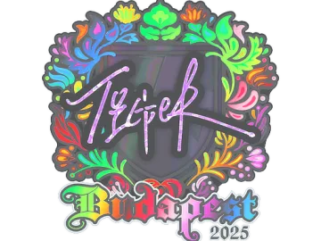 Sticker | Tiger (Holo) | Budapest 2025