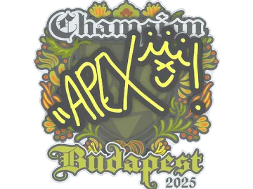 Sticker | apEX (Champion) | Budapest 2025