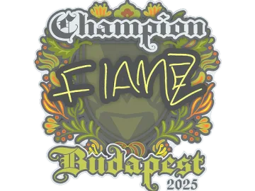 Sticker | FlameZ (Champion) | Budapest 2025