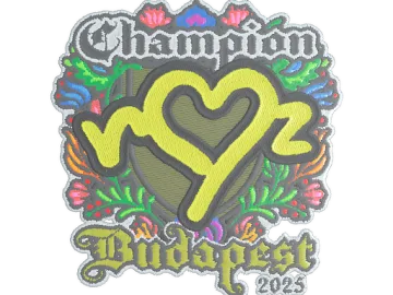 Sticker | ropz (Embroidered, Champion) | Budapest 2025