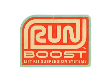 Sticker | Run Boost Lift Kits