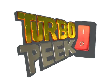 Sticker | Turbo Peek (Foil)