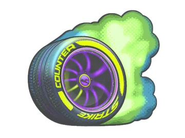 Sticker | Burnout (Lenticular)