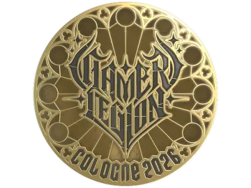 Sticker | GamerLegion (Gold) | Cologne 2026