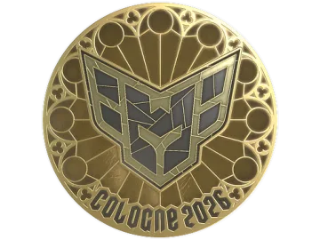 Sticker | HEROIC (Gold) | Cologne 2026
