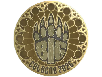 Sticker | BIG (Gold) | Cologne 2026