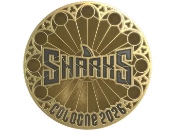 Sticker | Sharks Esports (Gold) | Cologne 2026