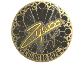 Sticker | ZywOo (Gold) | Cologne 2026