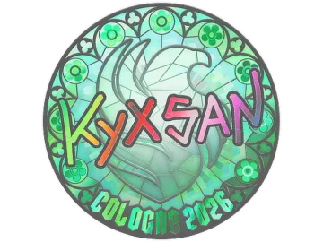 Sticker | kyxsan (Holo) | Cologne 2026