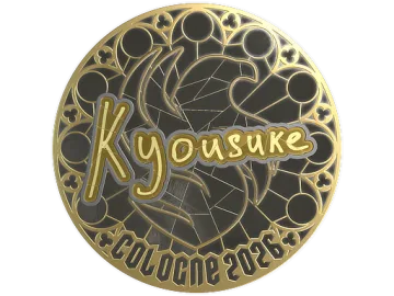 Sticker | kyousuke (Gold) | Cologne 2026