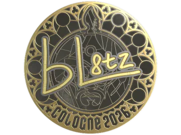Sticker | bLitz (Gold) | Cologne 2026