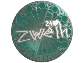 Sticker | zweih (Foil) | Cologne 2026