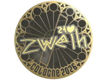 Sticker | zweih (Gold) | Cologne 2026