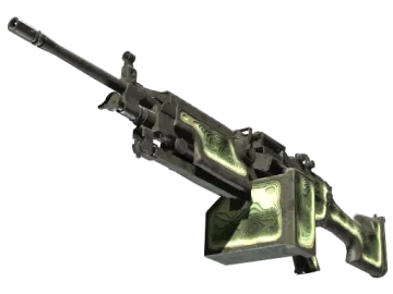StatTrak™ M249 | Deep Relief (Well-Worn)