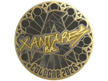 Sticker | XANTARES (Gold) | Cologne 2026
