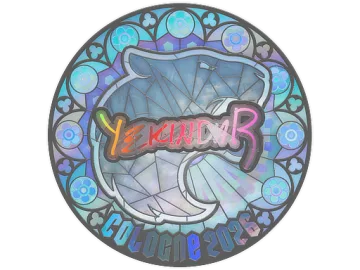 Sticker | YEKINDAR (Holo) | Cologne 2026