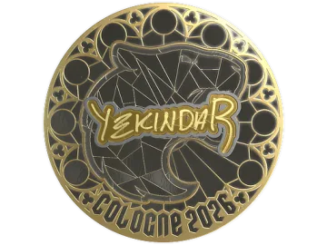 Sticker | YEKINDAR (Gold) | Cologne 2026