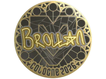 Sticker | Brollan (Gold) | Cologne 2026