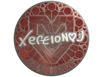 Sticker | xertioN (Foil) | Cologne 2026