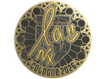 Sticker | lauNX (Gold) | Cologne 2026