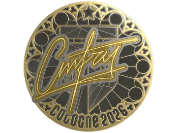 Sticker | cmtry (Gold) | Cologne 2026