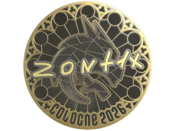 Sticker | zont1x (Gold) | Cologne 2026