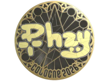 Sticker | phzy (Gold) | Cologne 2026