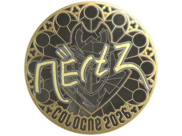 Sticker | NertZ (Gold) | Cologne 2026