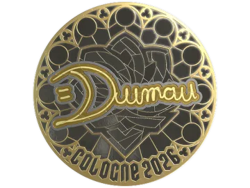 Sticker | dumau (Gold) | Cologne 2026