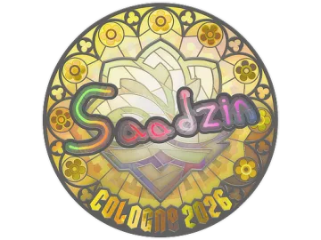 Sticker | saadzin (Holo) | Cologne 2026