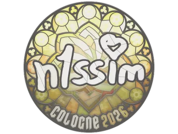 Sticker | n1ssim | Cologne 2026