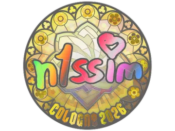 Sticker | n1ssim (Holo) | Cologne 2026