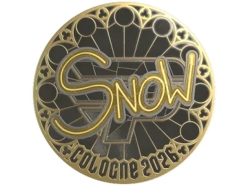 Sticker | snow (Gold) | Cologne 2026