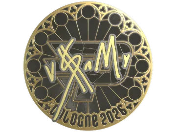 Sticker | v$m (Gold) | Cologne 2026