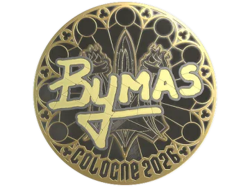 Sticker | Bymas (Gold) | Cologne 2026