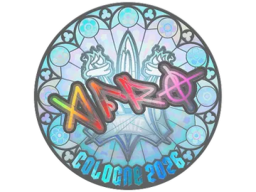 Sticker | afro (Holo) | Cologne 2026