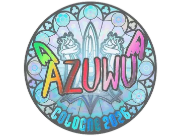 Sticker | AZUWU (Holo) | Cologne 2026
