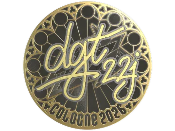 Sticker | dgt (Gold) | Cologne 2026