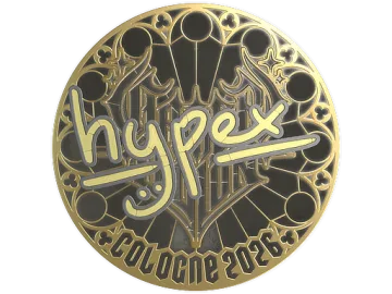 Sticker | hypex (Gold) | Cologne 2026