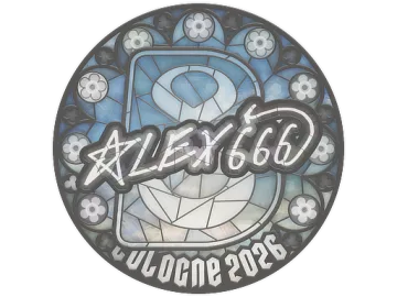 Sticker | alex666 | Cologne 2026