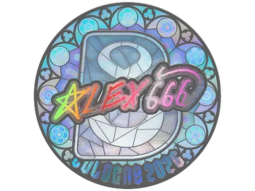 Sticker | alex666 (Holo) | Cologne 2026