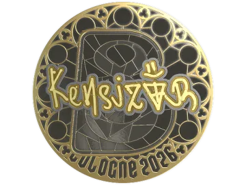 Sticker | kensizor (Gold) | Cologne 2026