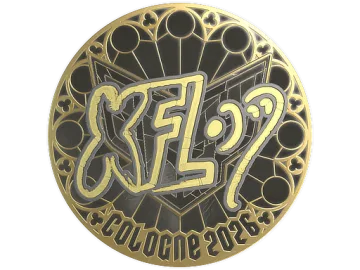 Sticker | xfl0ud (Gold) | Cologne 2026