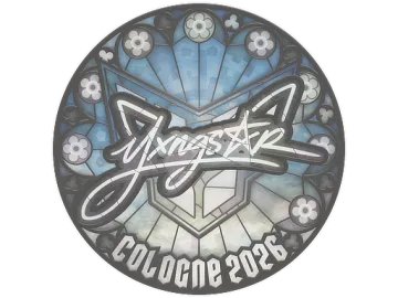 Sticker | yxngstxr | Cologne 2026