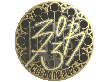 Sticker | zorte (Gold) | Cologne 2026